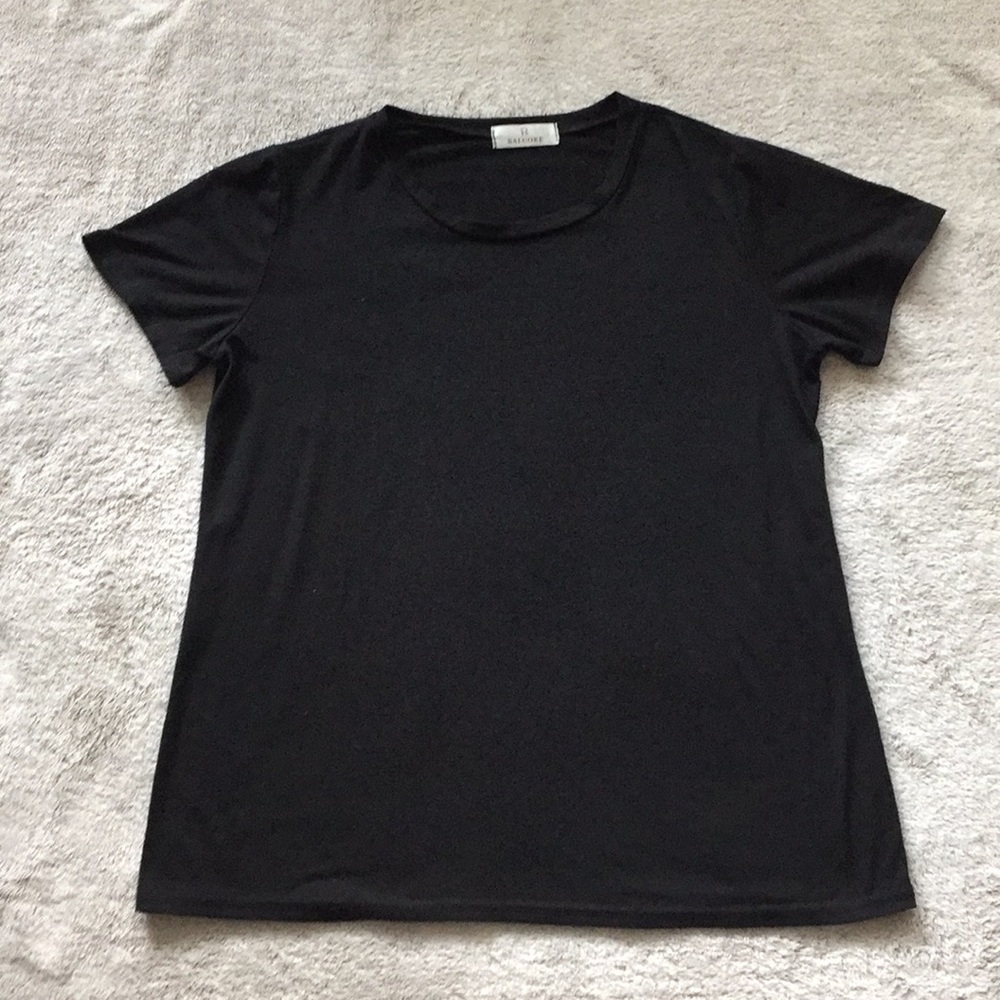Baluoke Top with Cutouts - M? - Black